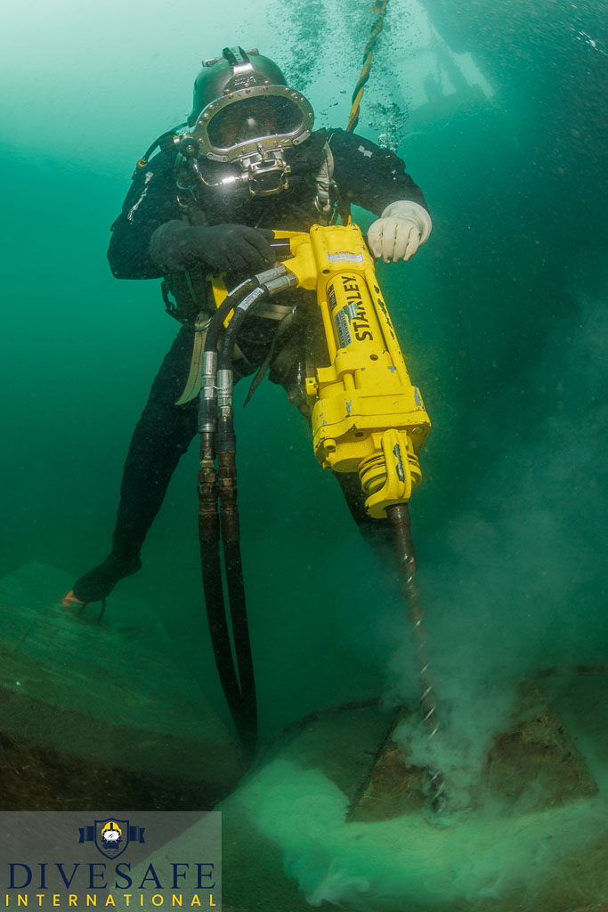 It's all about hands on training in the ocean! #commercialdiver #surfacesupply #divejobs