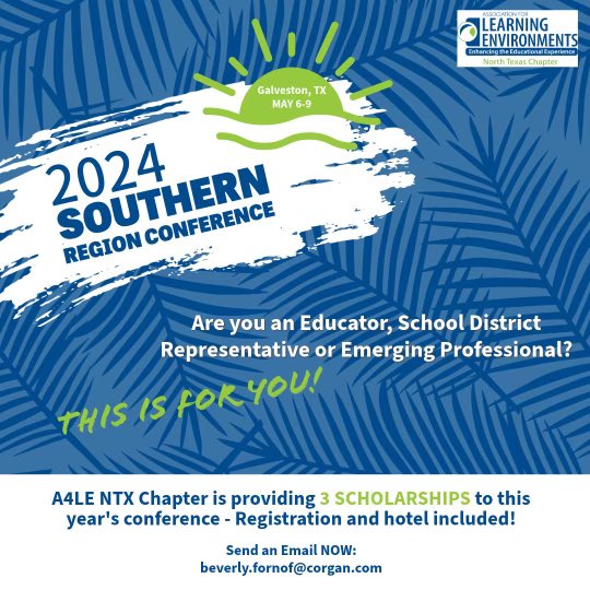 Don’t miss this opportunity‼️ Are you interested in attending the Southern Region Conference in May? Reach out to Beverly on how you could benefit from an A4LE scholarship! If not, please pass on to someone who could ✏️ #A4LEntx