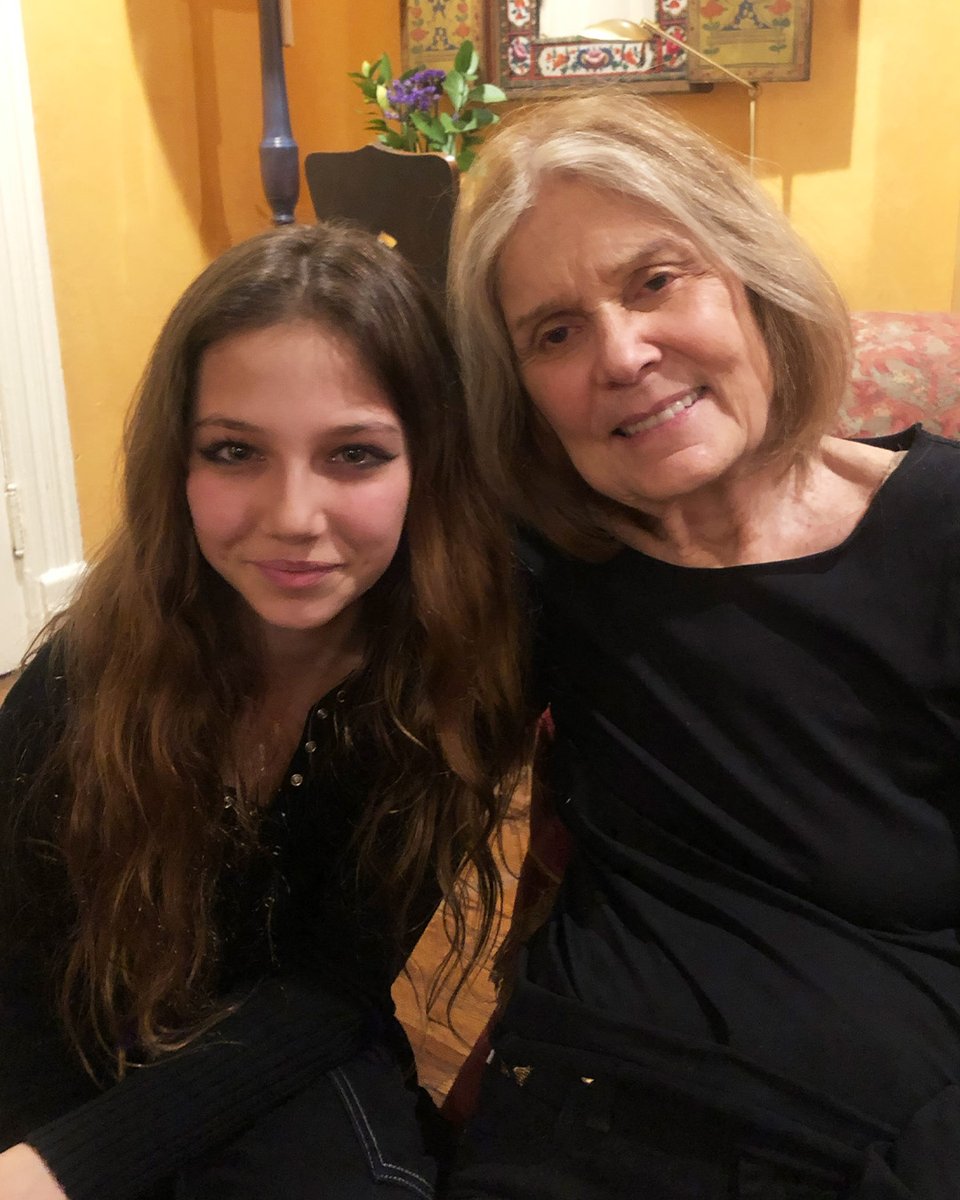 Happy birthday sweet @gloriasteinem!! You are a legend and I am so thankful that you were born. The world is so much better with you in it. Thank you for guiding me and #Littlehands through the years. You are funny, kind, whip-smart and inspiring to so many!