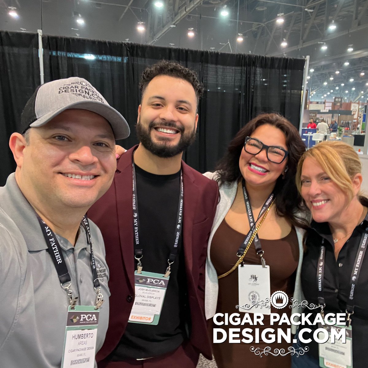Catching up with the best in the industry when it comes to design, construction, set up and break down of custom trade show booths <a href="/GlovalDisplays/">gloval displays</a> #pca24 #cigarpackagedesign
