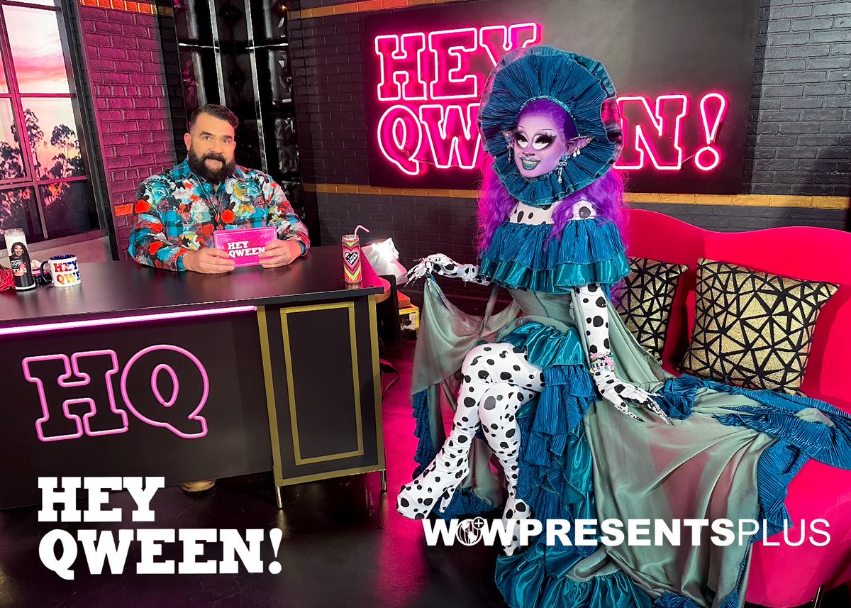 Rise and shine! 🤩🌙 #DragRace star @upuntil_dawn spills ALL the tea with @gaypimp in this week’s @heyqweentv! 👑 🎥 Hey Qween! hosted by Jonny McGovern premieres Mondays ONLY on @wowpresentsplus worldwide: bit.ly/3S7OAdM