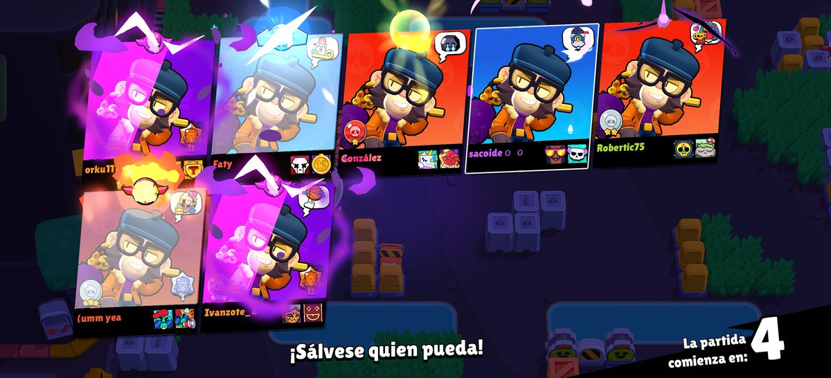 Yo y algunos amigos ex pro players de cm disfrazados de los tipos que decidieron cerrarnos el juego 
#clashmini #brawlstars