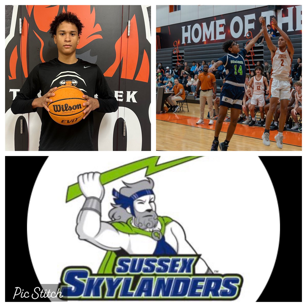 Congrats to TCHS All-Time leader in points and assists <a href="/bryson2castillo/">Bryson Castillo</a> on his offer from Sussex County Community College! @sussexmbb