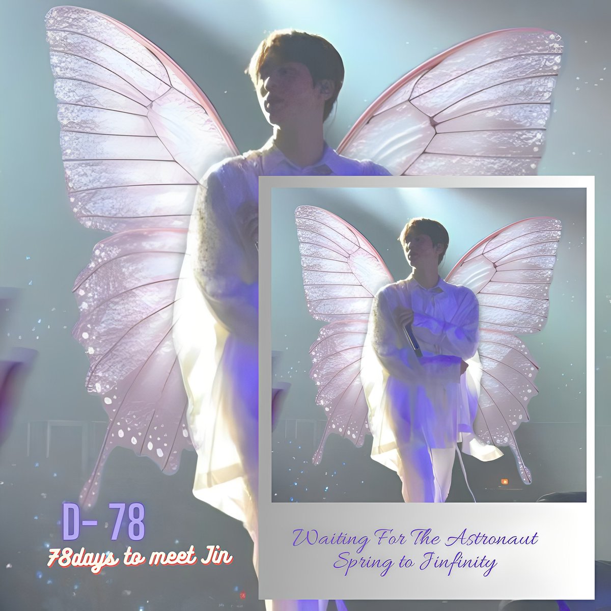 LovelyJin412's tweet photo. D-7️⃣8️⃣
#78daysleft
#470days
#WaitingForTheAstronaut
#Dear_Jin_from_ARMY
#SpringToJinfinity
#방탄소년단진 #kimseokjin
#BTSJIN #김석진 #jin
@BTS_twt https://t.co/jlQ5LOMpF9