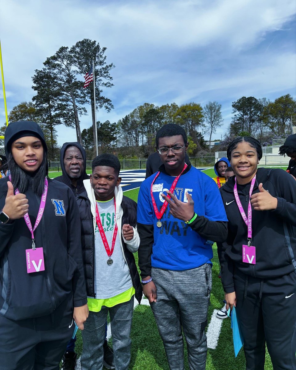 Enjoyed the chance to volunteer at Newton County’s Special Olympics 🏅event today at Sharpe Stadium. We had a blast! #OneWay 🐏