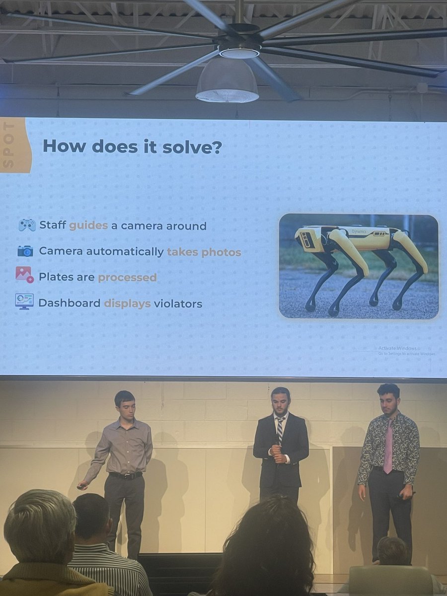 <a href="/wcsBHSccte/">BHS CCTE</a> <a href="/VEXRobotics/">VEX Robotics</a> Parkify aims to help parking lot tenants keep up with parking management utilizing <a href="/BostonDynamics/">Boston Dynamics</a> SPOT.