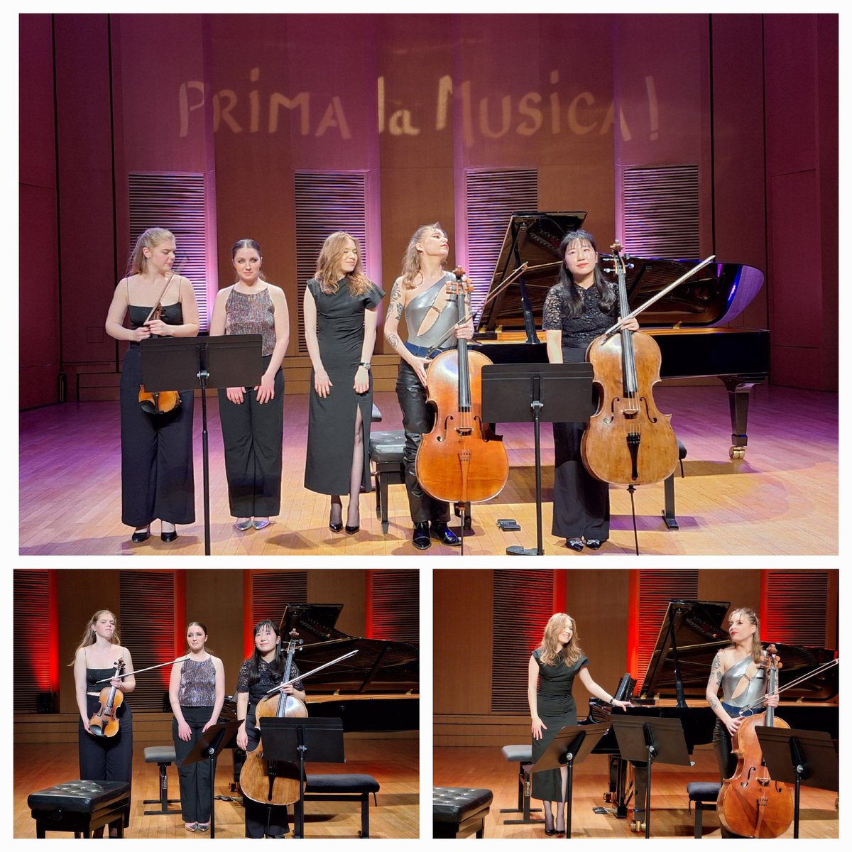 Magistral !

Quel brio, un jeu avec toute la fougue et la virtuosité des Lauréates de talent de la <a href="/FondationGC/">Fondation Gautier Capuçon</a>. Elles nous ont offert un éventail de grandes émotions ce soir dans "Prima la Musica" à l'auditorium de <a href="/VincennesVille/">Vincennes ma ville 🇨🇵🏰</a> plein à craquer. Bravo, bravo mille !
👏👏👏