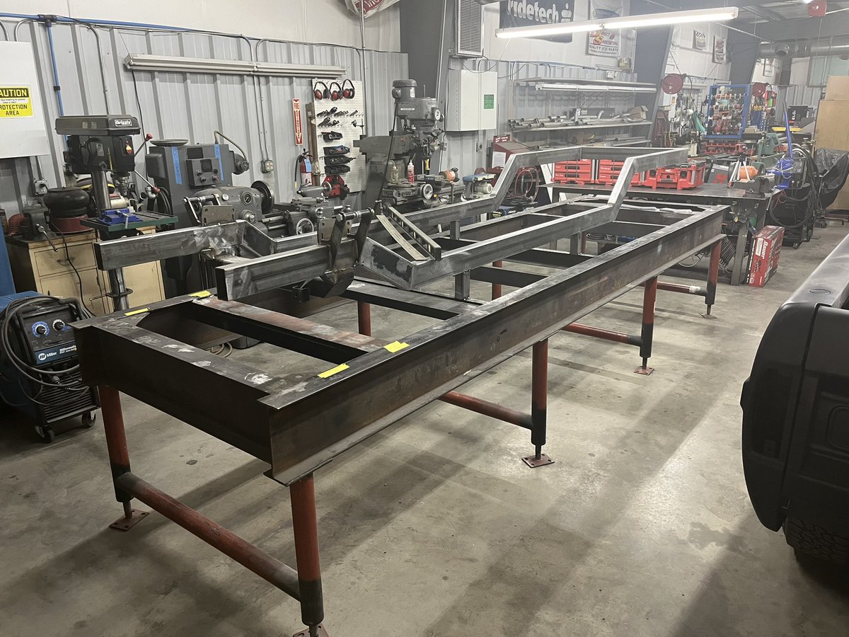 Check out this weld art on the  ’41 Plymouth P11 Sedan Delivery chassis we are building.  It’s all about the details.