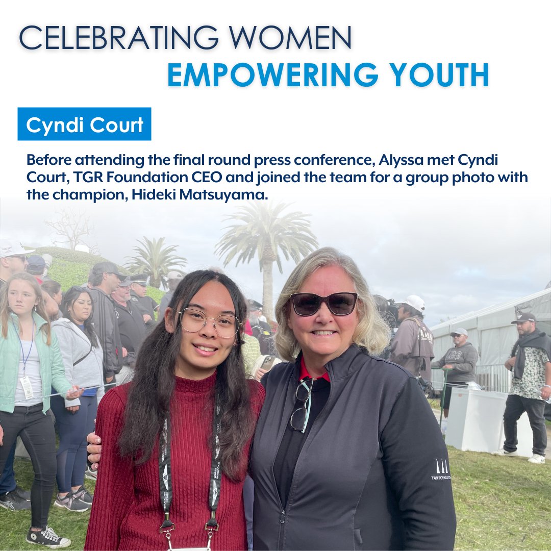 In honor of the last week of Women’s History Month we’re grateful for the women in our community who help us empower students like Alyssa. Swipe to learn more about her job shadowing experience at @thegenesisinv earlier this year. #WomensHistoryMonth #ChampionsForYouth