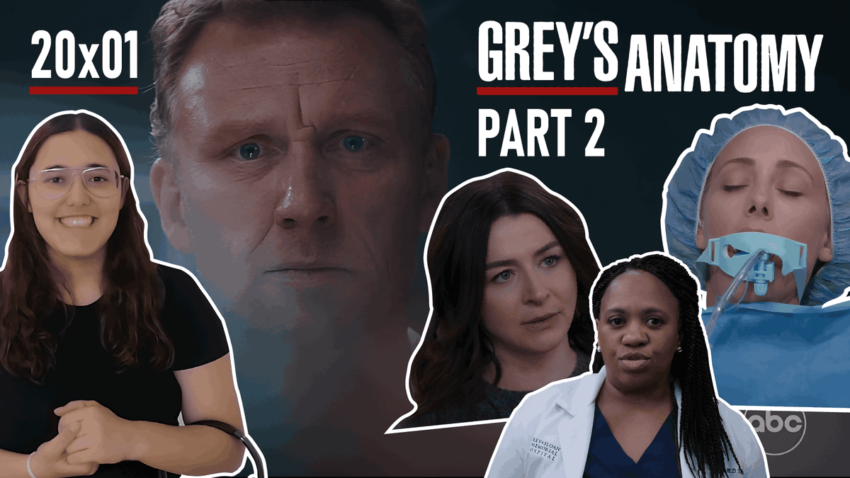 LeLopstuff's tweet photo. HEY GUYS!!

My #GreysAnatomy 20x01 REACTION, is finally out on YouTube!

You can check a longer, uncut reaction on my Patreon!
https://t.co/maITpz2Rhc

https://t.co/mfCyUtHC9Q https://t.co/cFxyPFF65O
