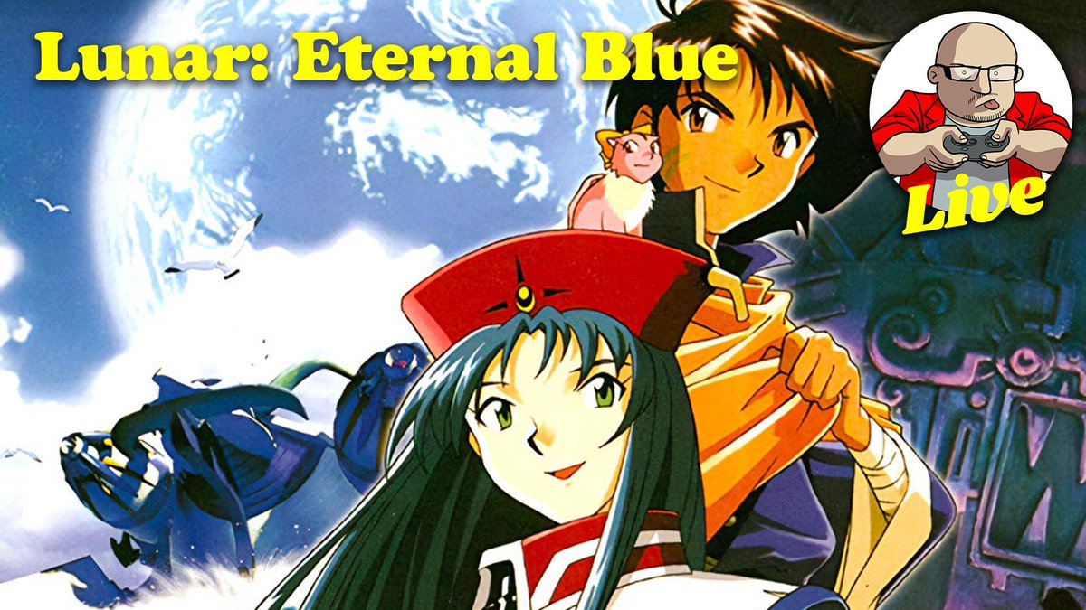 Tonight on twitch.tv/sewart I'm continuing to play through Lunar: Eternal Blue on the Sega CD. I'm playing in support of the @iwkfoundation via @extralife4kids. Show starts in an hour! #supportsmallstreamers #extralife #retrogames #lunar