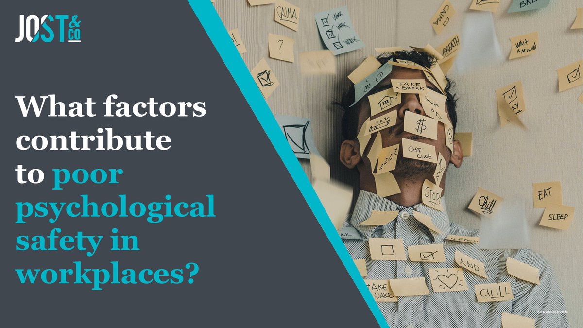 Many factors such as low job control, recognition and role clarity contribute to poor psychological safety in workplaces. Identifying and addressing these hazards is essential for cultivating a safe and supportive work environment. bit.ly/49frND3 #PsychologicalSafety