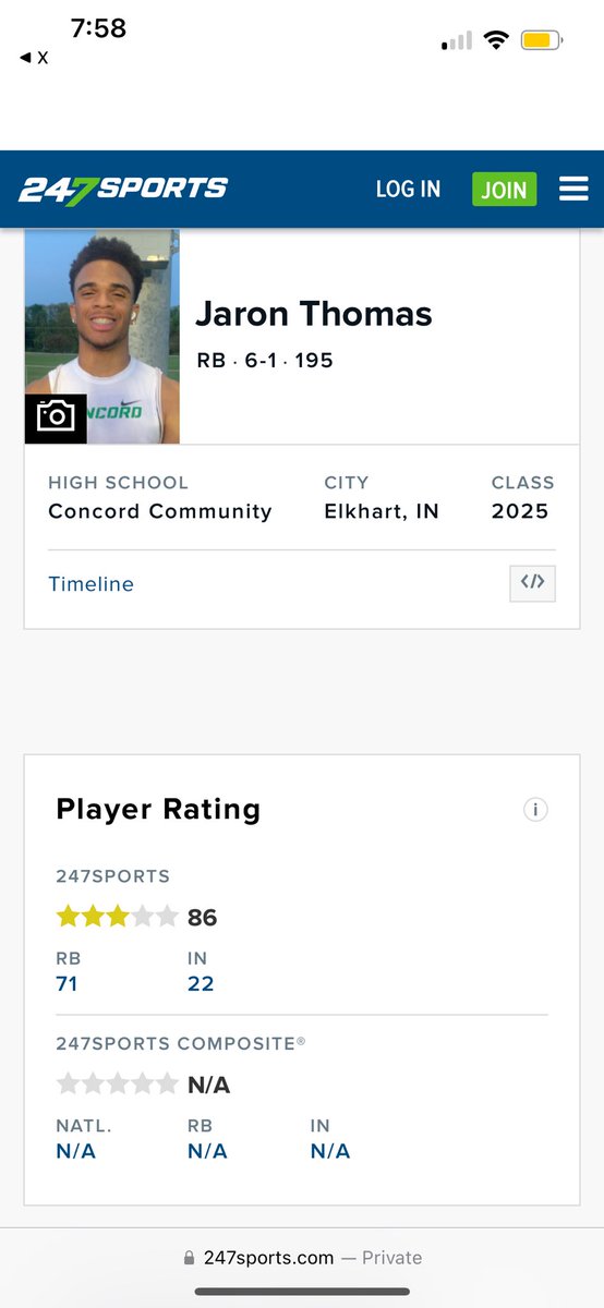 blessed to be ranked a 3🌟! @SWiltfong247 <a href="/AllenTrieu/">Allen Trieu</a> <a href="/PrepRedzoneIN/">Prep Redzone Indiana</a> <a href="/IndianaPreps/">Indiana Preps</a>