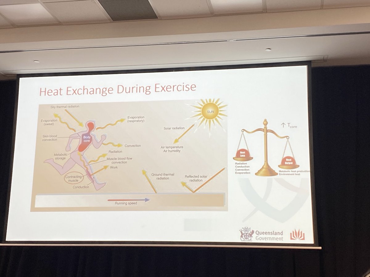 Another excellent presentation by Prof Norm Morris in the #tsanz2024 on Innovation exercise prescription - heat and exercise