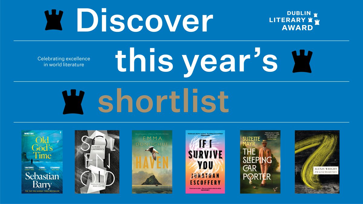The #DublinLitAward 2024 Shortlist is HERE! 🎉 Congratulations to Sebastian Barry, Mircea Cărtărescu, Emma Donoghue, Jonathan Escoffery, Suzette Mayr and Alexis Wright! Visit our website to learn more about these six exceptional novels: dublinliteraryaward.ie