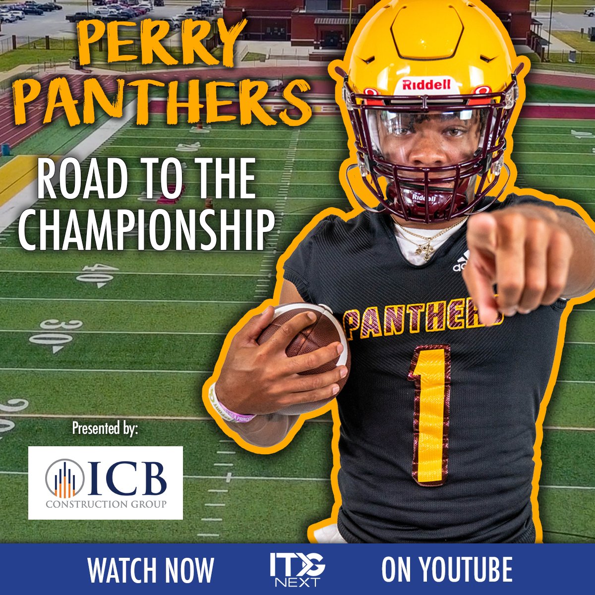 Take a look back at how Perry High School won the 2023 GHSA Class 4A Football State Championship. Presented by @icb_builders #sponsored Watch on YouTube: youtu.be/rwMT3PHGRkg @Perry_Panthers @PHS_Football1