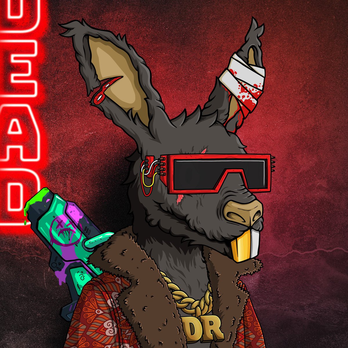 Holy shiz Love these rabbits @DeadRabbitRS Especially SUPREME @discosolaris combo (#deadpaint) Final equips rolling out