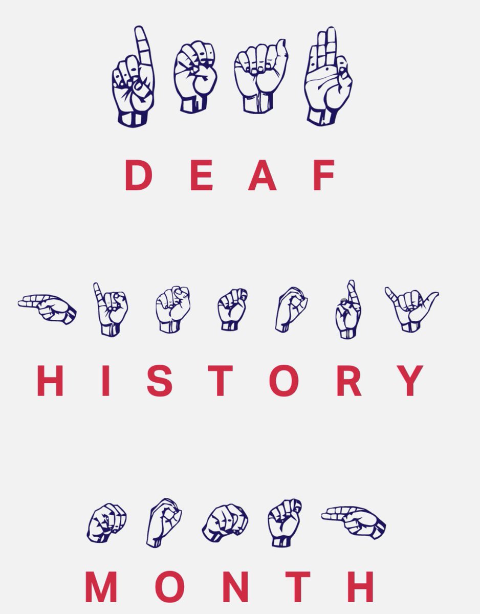 Here at DES, we honor and remember the accomplishments of deaf and hard of hearing individuals. #NationalDeafHistoryMonth #SoAmazing #HenryProud #DES