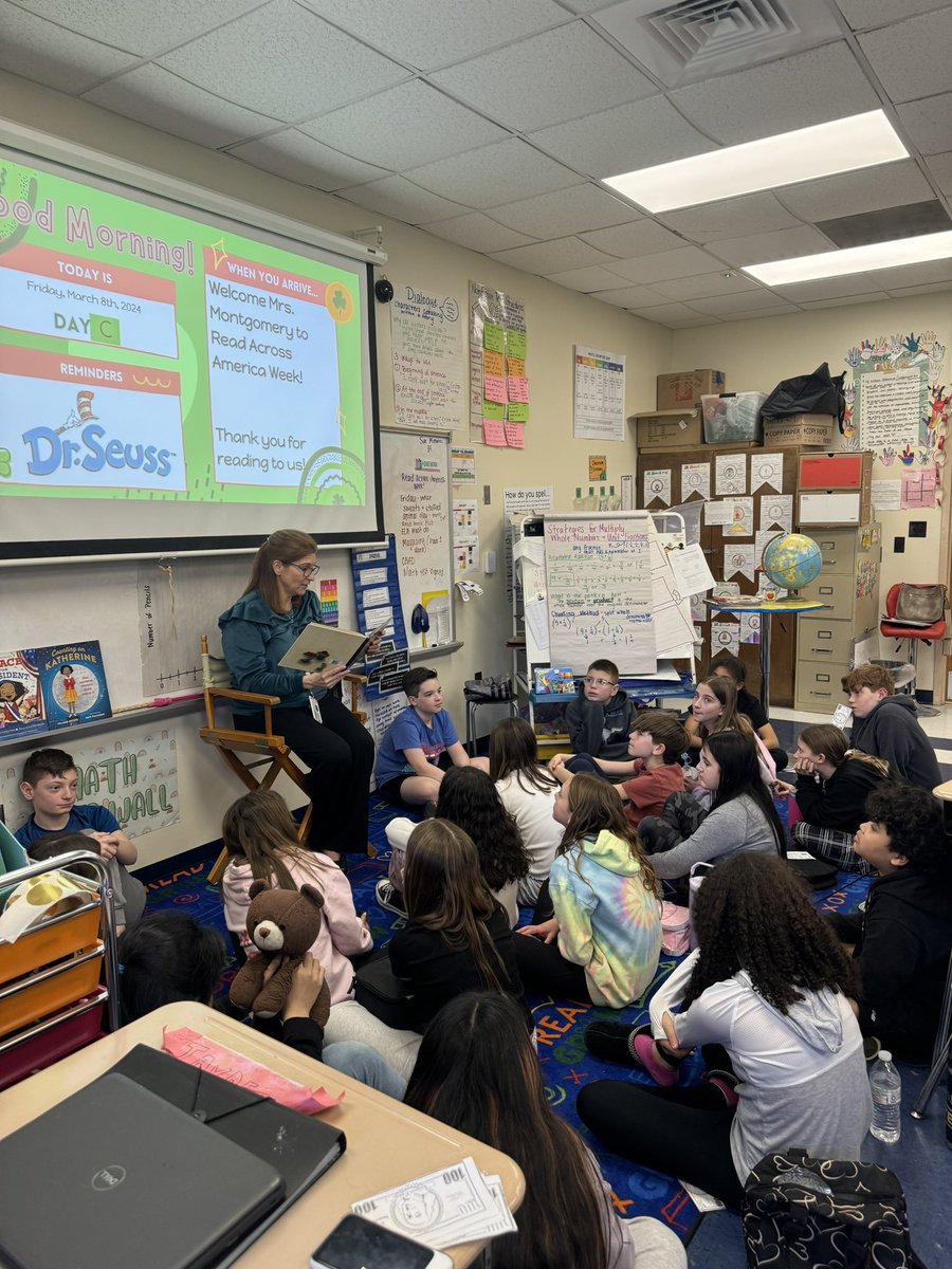 Ms. Parke π€ (@msparkelds) on Twitter photo Thank you Mrs. Montgomery for being a fabulous guest reader during RAA Weekπ Our students are still making connections to Magical Hands and the themes we analyzed together! Reading is the true magicβ¨<a href="/FTS_Curriculum/">Rebecca Montgomery</a> Thank you Mrs. Montgomery for being a fabulous guest reader during RAA Weekπ Our students are still making connections to Magical Hands and the themes we analyzed together! Reading is the true magicβ¨<a href="/FTS_Curriculum/">Rebecca Montgomery</a>