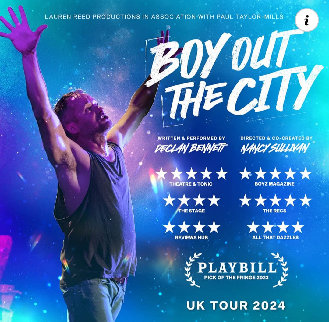 'Boy Out The City' by @thisainttherapy is essential theatre. Brutally honest & funny with moments of sheer emotion. It's a one-man show with a power-house performance ⭐⭐⭐⭐⭐ Currently on @BelgradeTheatre until this Thursday Get your tickets here: bit.ly/3vuTavh