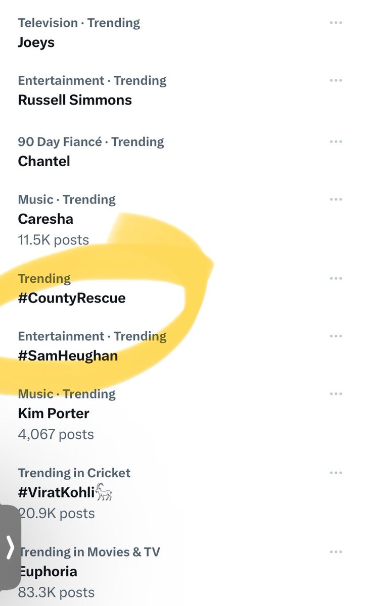 Trending here too! @countyrescuetv @GAfamilyTV @billabbottHC #CountyRescue