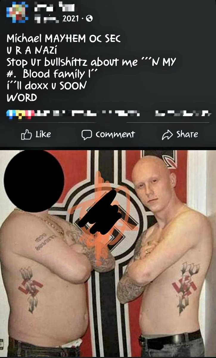 R4gn4r0k_Sec's tweet image. #    The #neoNAZI
     Michael Mayhem 
                aka 
Anonixghost OffCircuitSec 
 #OffCircuitSec #OCSC
   U r not #Anonymous
        💥⚔️⚡️💀