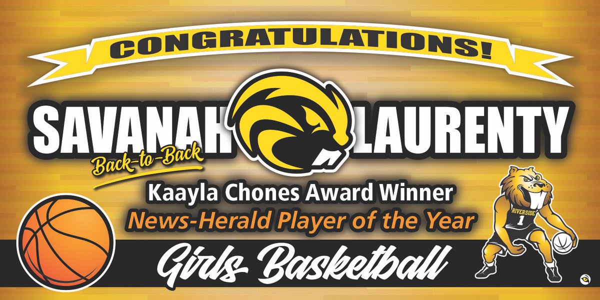 🏀CONGRATULATIONS!
@RHSCourtsideCLB senior @savanahlaurenty —
BACK-TO-BACK @NHPreps Player of the Year! 🏆🏆
🦫The @RLSD_Beavers community salutes you!
@BrianFulton34 @RLSDBeavers @Riverside_athl
@RHS_beavers @rhsbeavers @BeaverCentral
#WeAreRiverside #RiversidePride
🖤💛