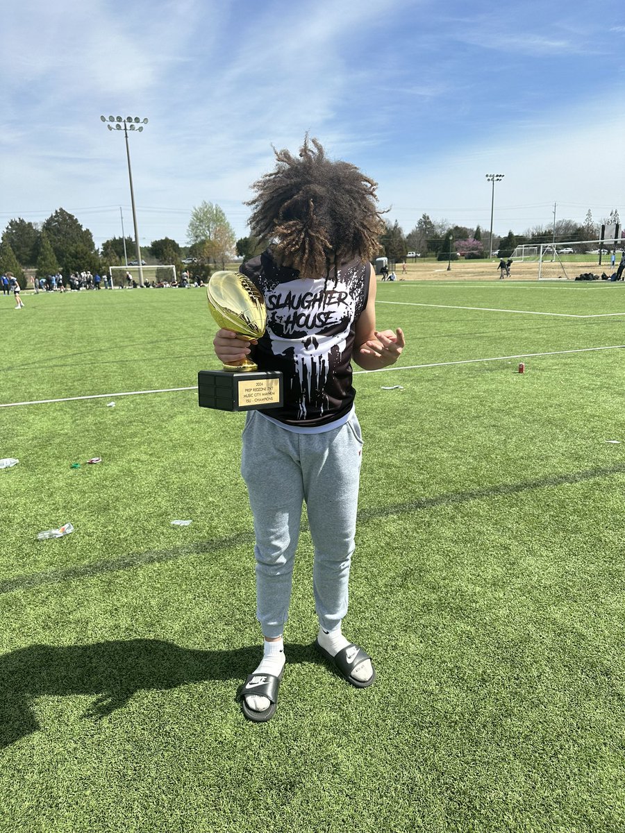 Ykdev1n's tweet image. See where we aiming for. Thanks @PrepRedzone for giving me the opportunity to show all I got on the field. 💯🙏🏽 I also went 6-1 with my team capping the tournament off with a championship
