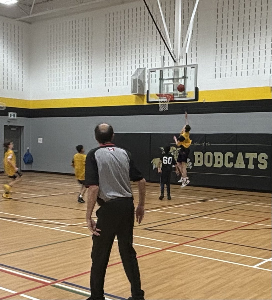 Great game for our Jr Boys Basketball Team with a convincing victory over Viscount Montgomery tonight! #GoBobcats