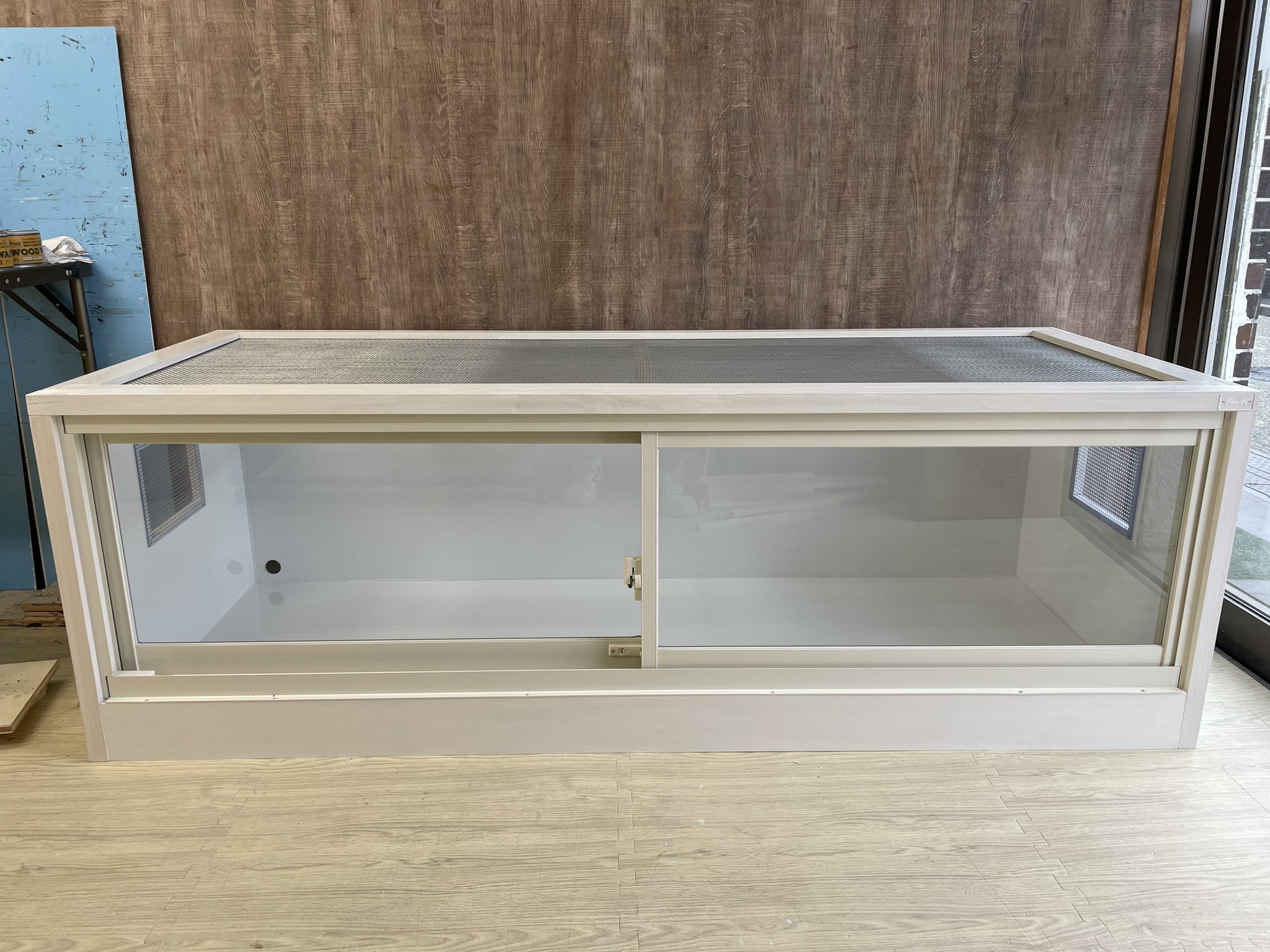 爬虫類ケージ 80×45×45㎝ ストッパー4個