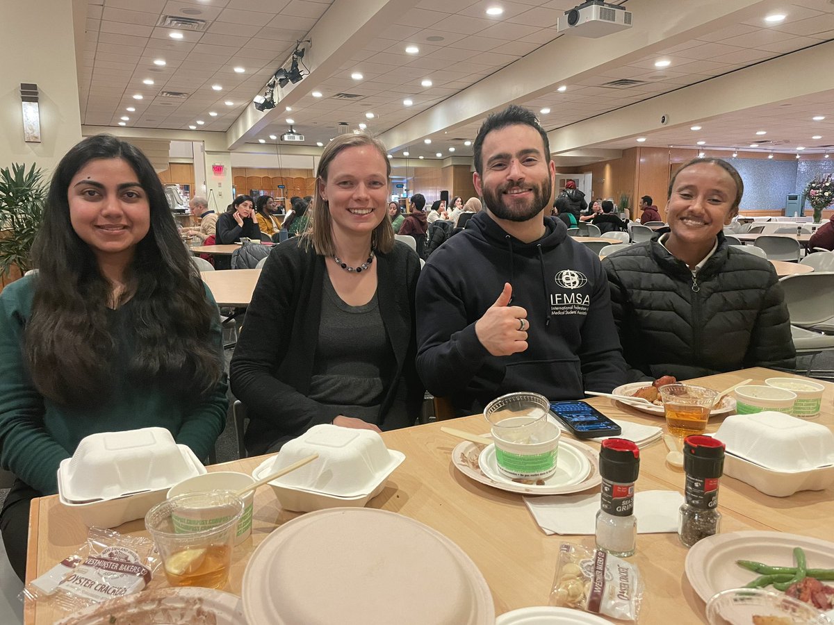 Impromptu @IFMSA iftar with 🇯🇴🇵🇰🇪🇹🇧🇪representation @HarvardChanSPH