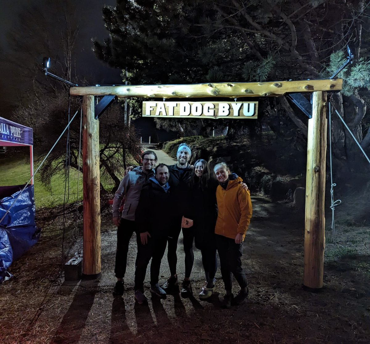 Fat Dog Backyard Ultra Winner Jonny Bullock! Finished up over night after 41 hours and 275 km.