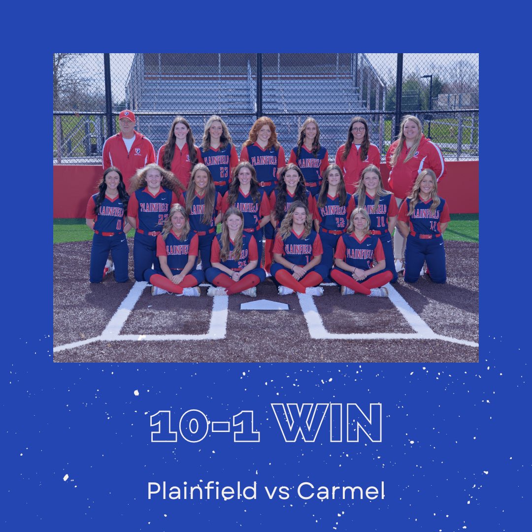 Varsity is now 4-0🔥🔥🔥🔥 Another great W 10-1 over Carmel Ayva Mayes 2/4 2 RBIs Ava Broyles 1 💣 3 RBIs Riley Swanson 2 RBIs Kami Arnett 1 RBI Sidney Parks gets the W with 10Ks and allowing only 2 hits