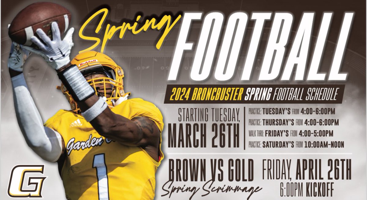 The next part of the process. Got to WIN Springball 2024. 4’sUP <a href="/GCCC_FOOTBALL/">Broncbuster Football</a> <a href="/GCCCBroncbuster/">GardenCityCC</a> <a href="/sportsbuster/">Broncbuster Athletics</a>