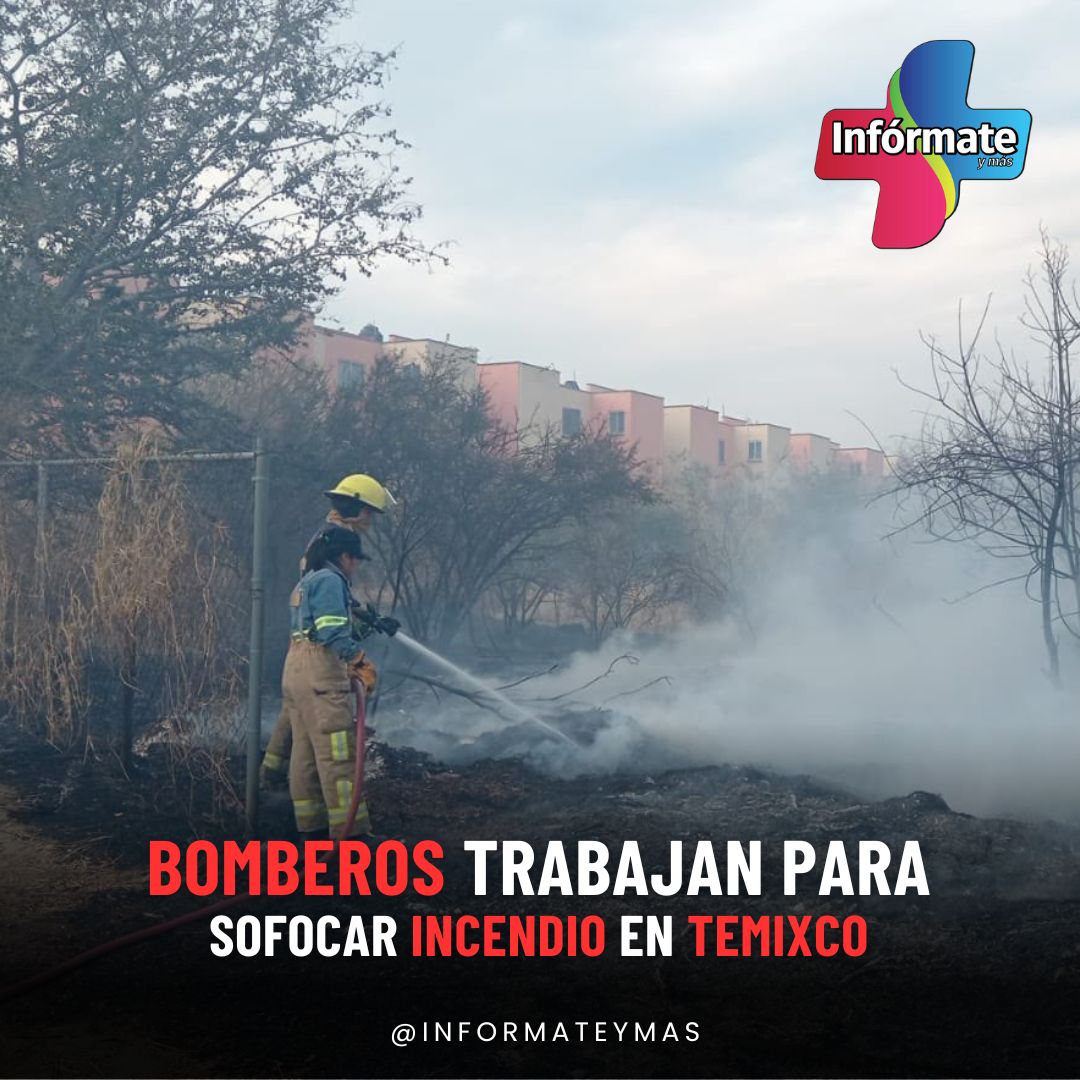 InformateyMas's tweet photo. #Temixco
⛑️🔥 @PC_Morelos informó que se encuentra trabajando para sofocar un incendio de pastizal en la colonia Punta Verde de Temixco.
#Incendio #PuntaVerde #PC https://t.co/piU5vEF6Ap