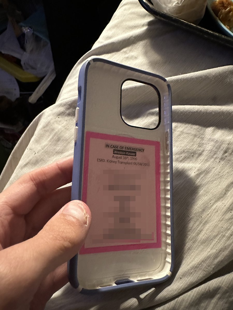 Do you add an ICE print out with access information to your phone for contacts and medications in the back of your phone case or are you normal? I just redid mine and it fits so perfectly it's as if it's part of the case lol