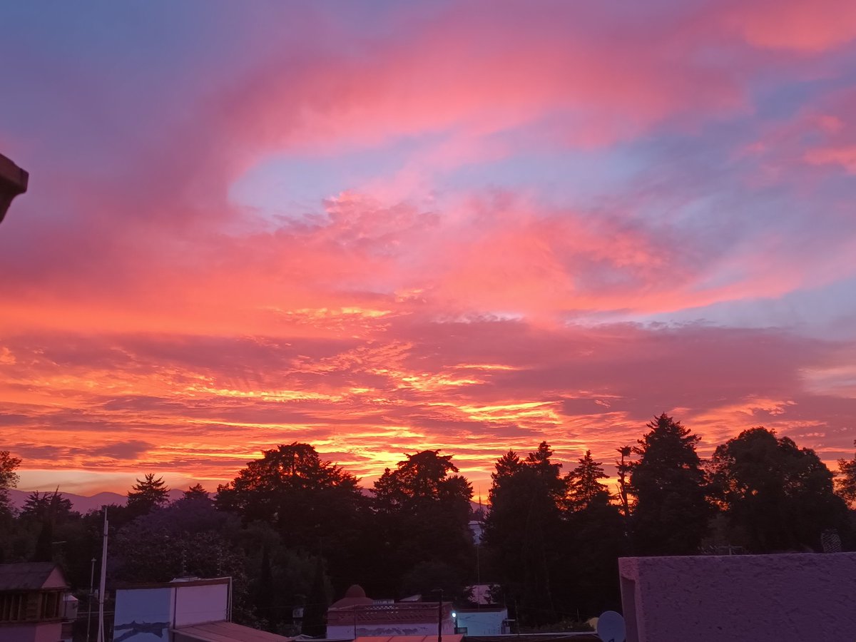 Estos atardeceres ...