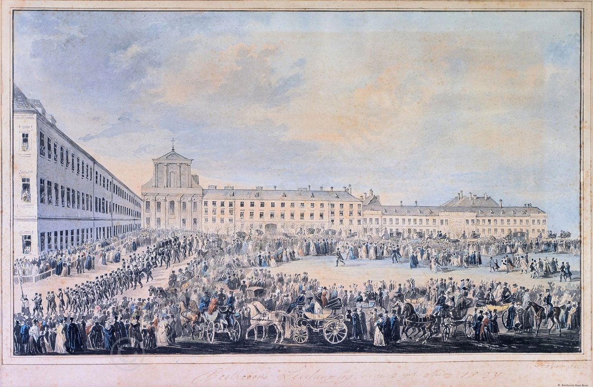 Ludwig van Beethoven (*17th December 1770 Bonn - †26th March 1827 #Vienna) died 197 years ago!
 
#BEETHOVEN250 #FestivalBrikcius #MusicHistory #ClassicalMusic #MM #MusicMonday #RIP #OnThisDay #Beethoven #ClassicalBuzz