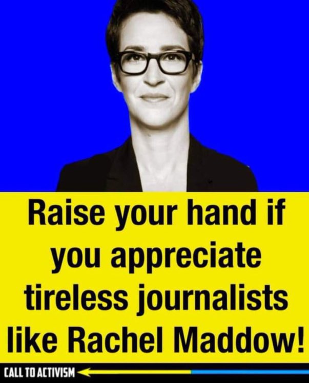 Who loves #Maddow? ❤️💯
