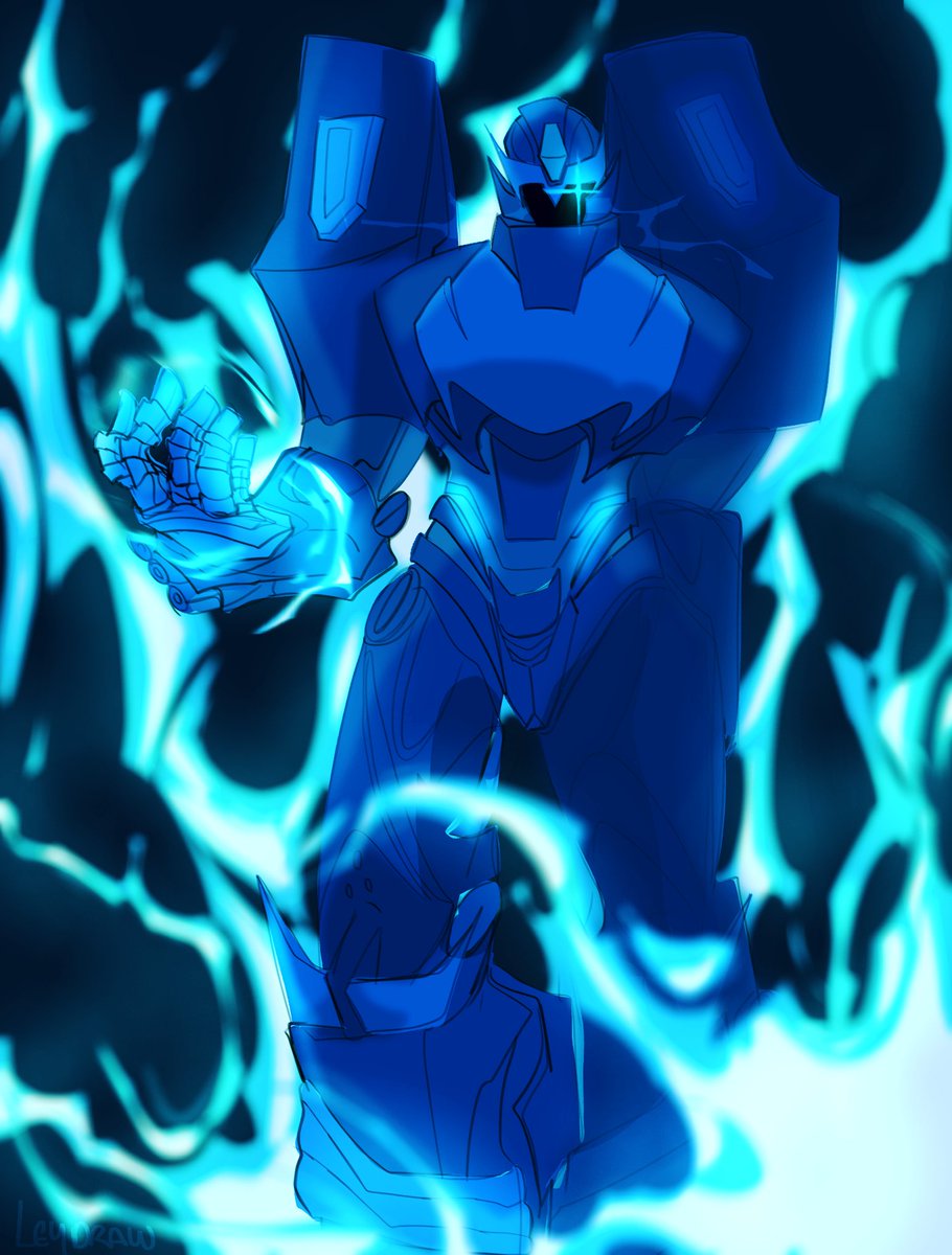 [Repost] Blue flames #transformers #IDW #MTMTE #maccadams #maccadam #Robot #digitalart #drawing #ArtistOnTwitter #Robots #commissionsopen #rodimusprime