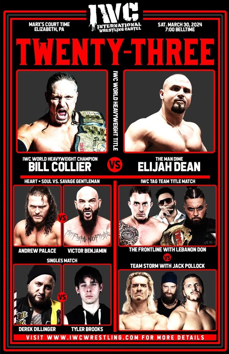 🛥️ A wrestling powerhouse is moving full steam ahead

<a href="/IWCwrestling/">IWC Wrestling</a> is celebrating 23 years with a can't-miss night of wrestling.

#IWC23 is EXCLUSIVE with #TrillerTV+ | Saturday 7PM ET⏰

Start your Free Trial NOW ➡️ bit.ly/TrillerTVplus