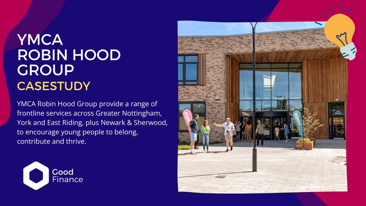 New casestudy from @GoodFinanceUK 🥳 “The investment crowdfunding has helped us to complete this project and to start building a brighter future for this area and its community.” Learn more about YMCA Robin Hood + discover their #SocialInvestment story ➡️goodfinance.org.uk/case-studies/y…