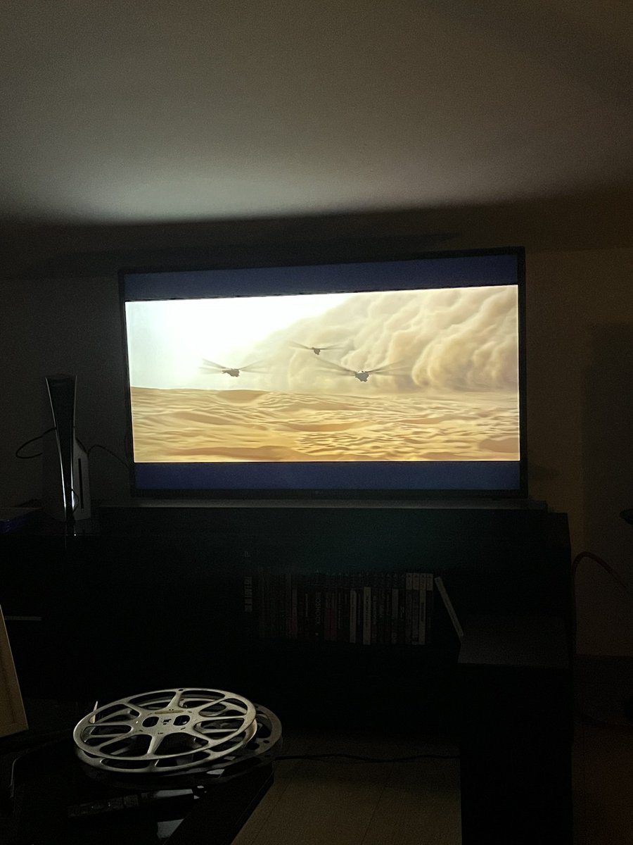 Rewatching #Dune: part 1 to get ready to watch part 2 in #IMAX a second time.

And then watch it and watch it again, until I’m either kicked out of the cinema or I am to broke that I will need a loan.
#DuneMovie #DunePartTwo