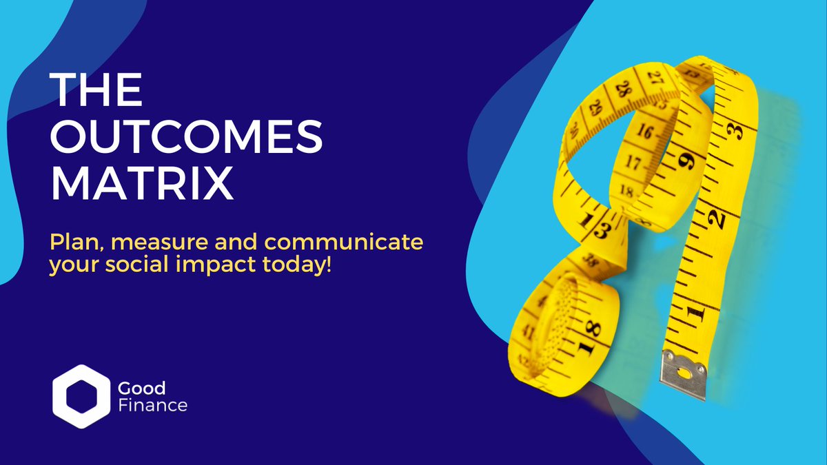 The Outcomes Matrix is a practical tool to help social impact organisations plan and measure their social impact in terms of outcomes. Check out the tool via @GoodFinanceUK to start planning, measuring and communicating your #SocialImpact ➡️ goodfinance.org.uk/measuring-soci…