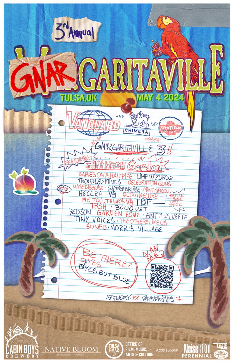 Stoked to see everyone. 
3 venues. All day.