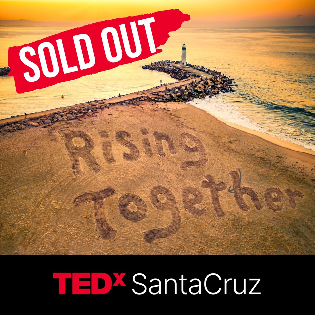 Thank you Santa Cruz County! #TEDxSantaCruz Rising Together is SOLD OUT!

Stay tuned for live stream info and consider a watch party. Details soon.

tedxsantacruz.org #risingtogether #ideasworthspreading #tedx #tedxtalks #santacruzcounty