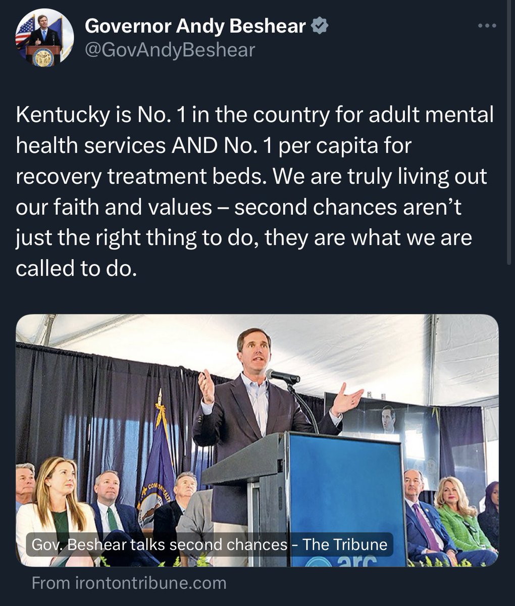 RonFilipkowski's tweet photo. How does a Democrat win a red southern state twice? Tell the truth, mean what you say, care about people, and deliver for them. https://t.co/yFrvnBIN8N