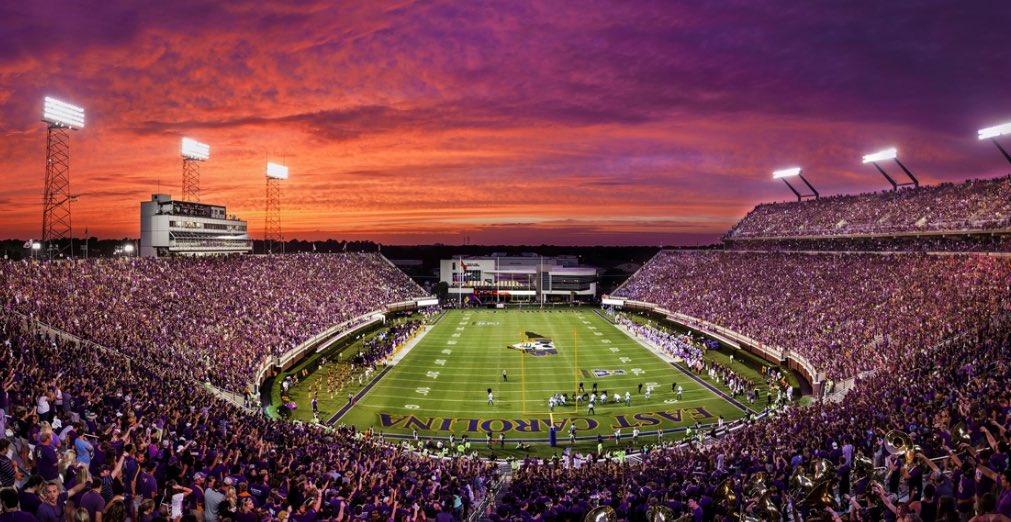 Excited to receive an offer from Eastern Carolina University! @coach_jdbaker