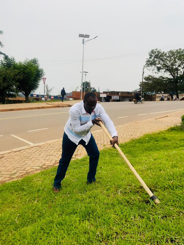 After installation and charter celebration we marked it with tree planting and these shall be taken care of by rotaract club of mubende metro !!