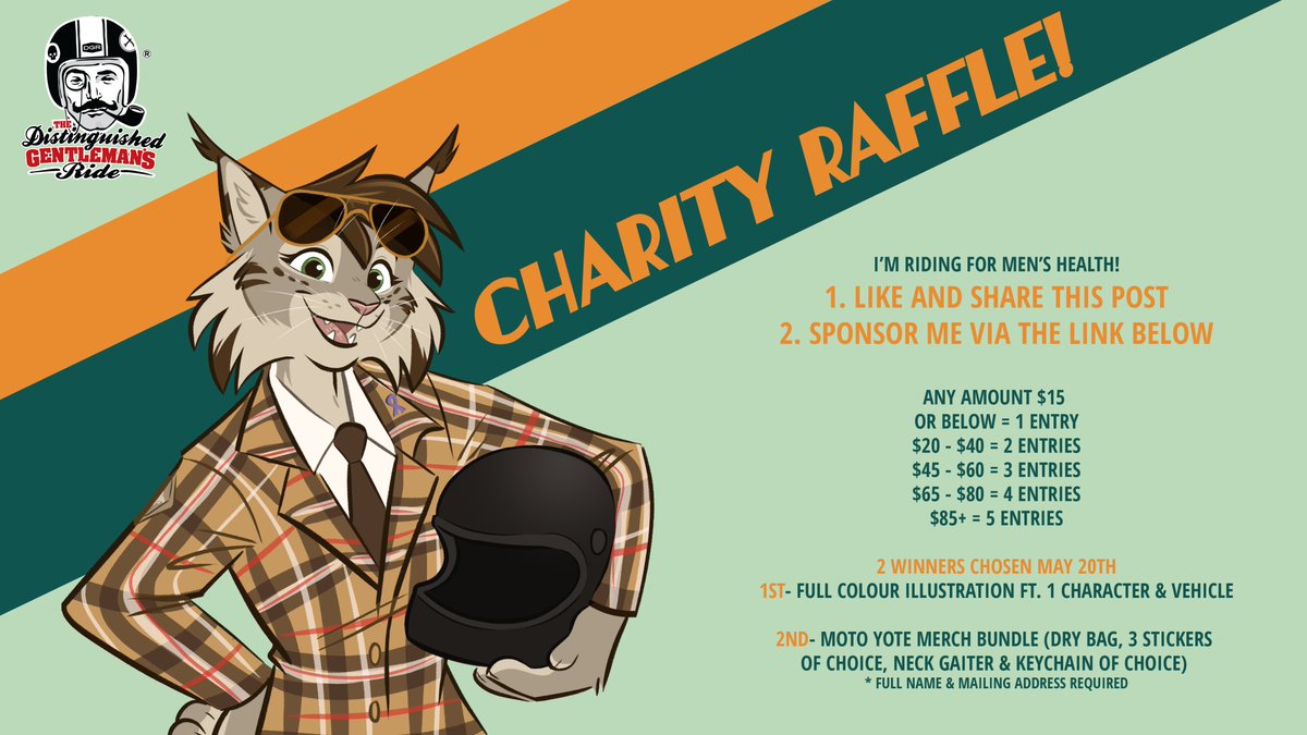 It's Charity #Raffle time! I'm Nicole and I'm raising funds and awareness for men's health! Details are in the replies below! 👇👇👇